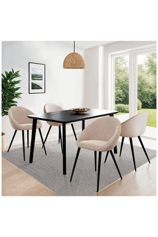 4 sillas Dory - 54 x 77 x 52 cm