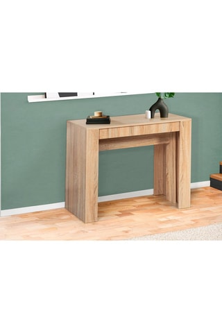 Consola extensible Nora - Imitación madera
