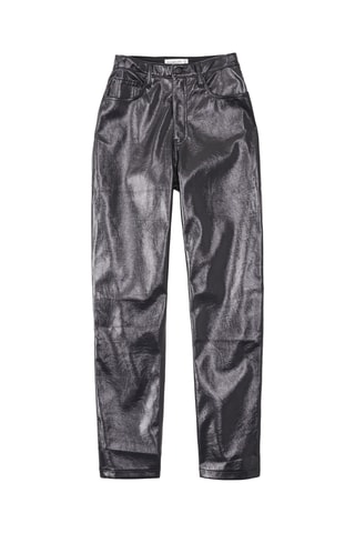 Pantalon taille haute - Noir