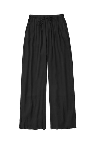 Pantalon taille haute - Noir