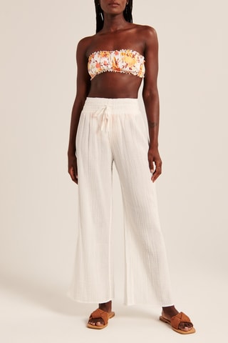 Pantalon de bain - Ecru