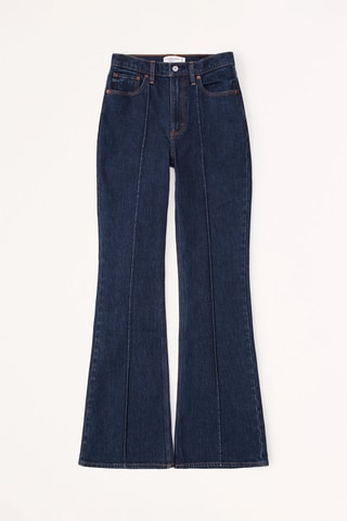 Jean taille haute - Bleu marine