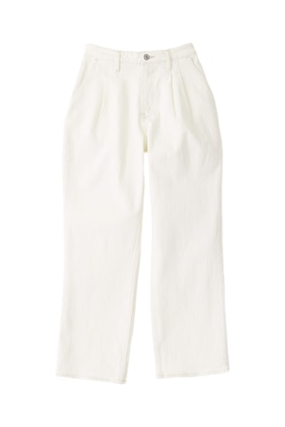 Jean taille haute - Ecru