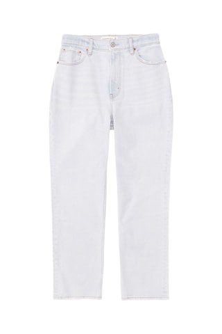 Jean 7/8 taille haute - Ciel