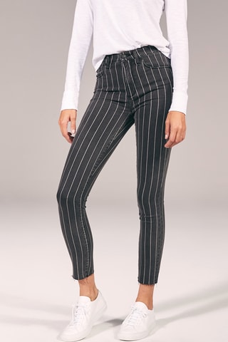 Jean taille haute - Noir