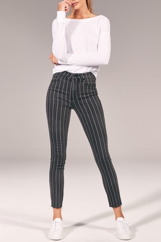 Jean taille haute - Noir