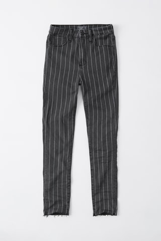 Jean taille haute - Noir