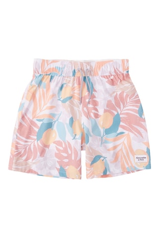 Short de bain - Blanc