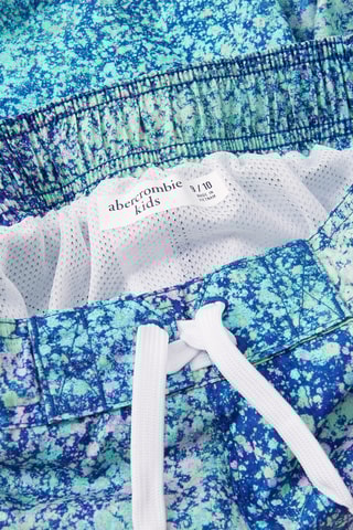 Short de bain tie and dye - Bleu