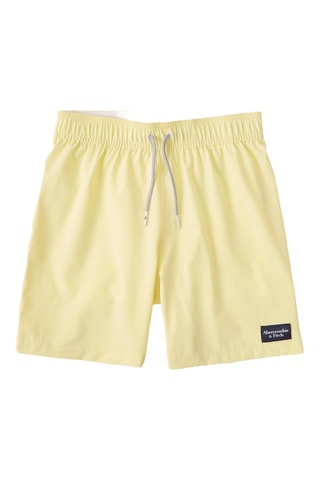 Short de bain - Jaune