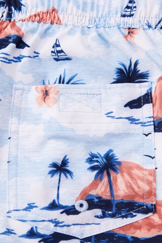 Short de bain - Bleu