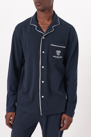 Chemise de pyjama - Bleu marine