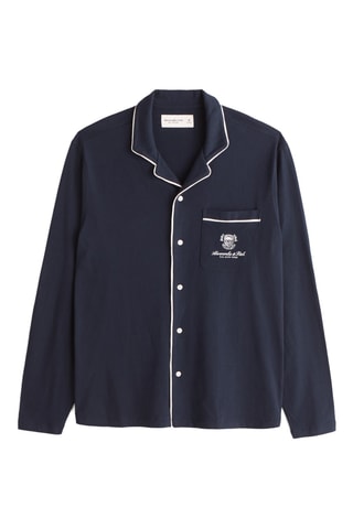 Chemise de pyjama - Bleu marine