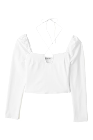Crop top - Blanc