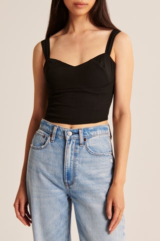 Crop top - Noir