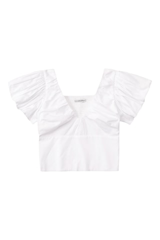 Crop top - Blanc