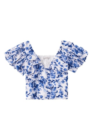 Crop top - Bleu roi