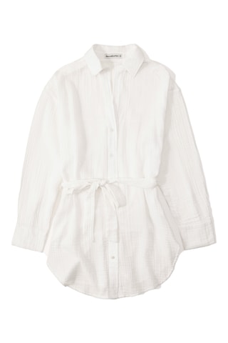 Robe chemise - Blanc