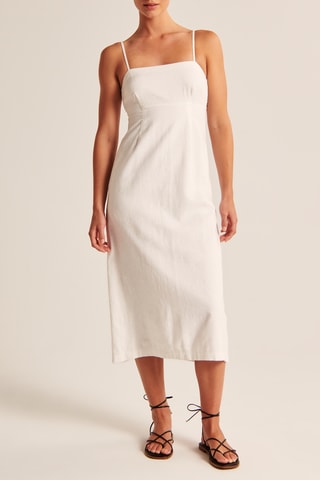 Robe droite - Blanc