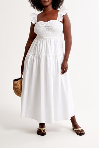 Robe longue - Blanc