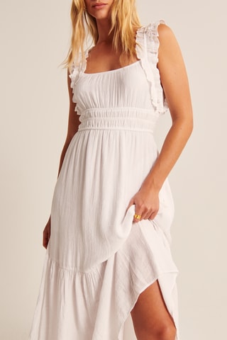 Robe longue - Blanc