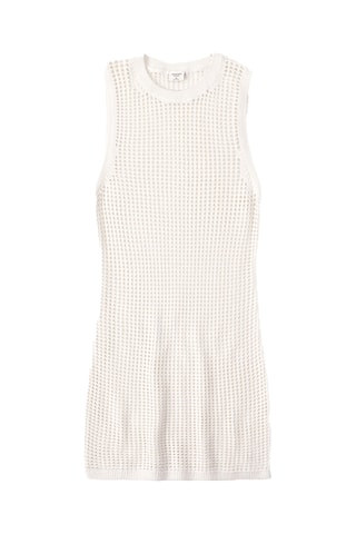Robe de plage en crochet - Blanc
