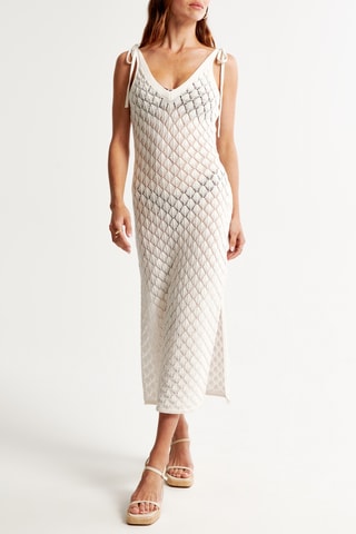 Robe de plage - Blanc