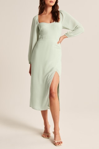 Robe portefeuille - Vert d’eau