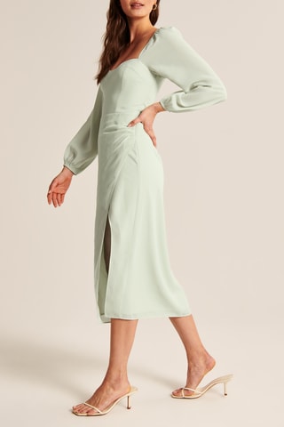 Robe portefeuille - Vert d’eau