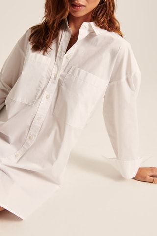 Robe chemise - Blanc