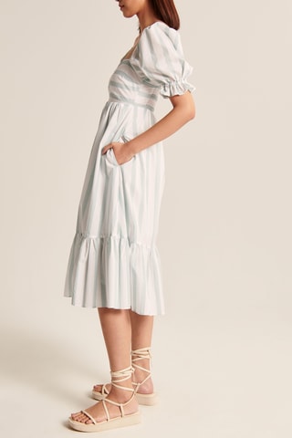 Robe midi - Blanc