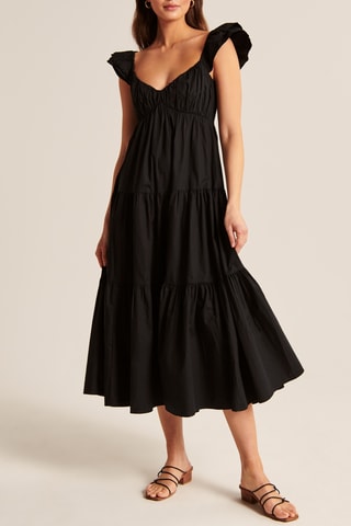 Robe midi - Noir