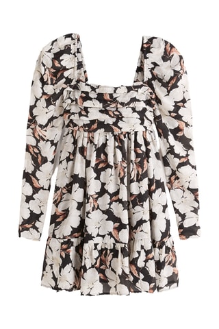 Robe patineuse - Blanc et noir