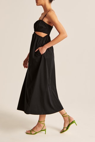 Robe midi - Noir