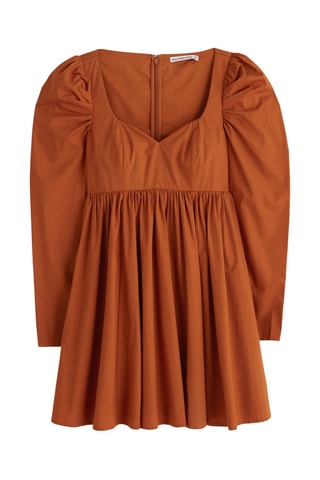 Robe patineuse - Marron