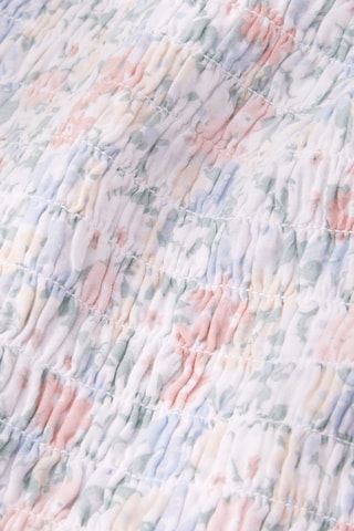 Robe - Blanc et orange