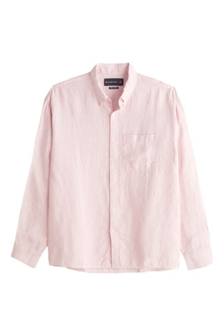 Chemise en lin - Rose