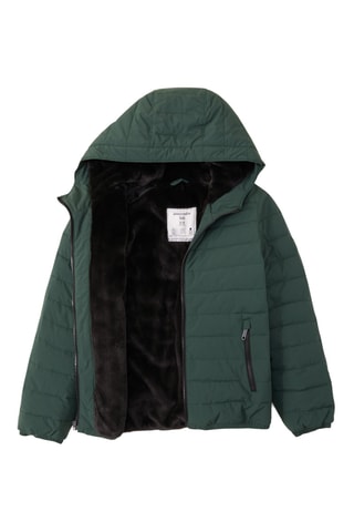 Doudoune à capuche - Vert foncé