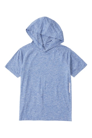 T-shirt à capuche - Bleu clair