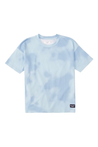 T-shirt tie and dye - Bleu