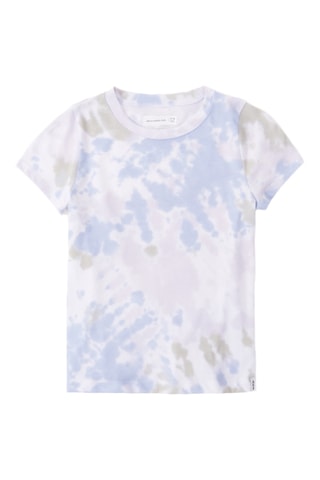 T-shirt tie and dye - Bleu cobalt