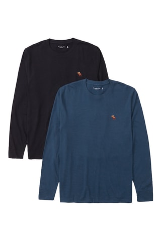 3 t-shirts - Blanc, noir et bleu pétrole