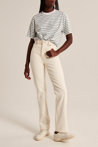 T-shirt - Blanc et vert