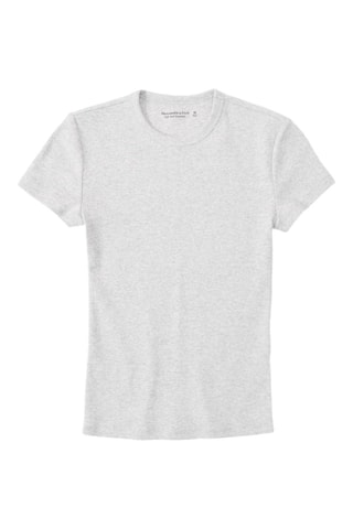 T-shirt - Gris clair chiné