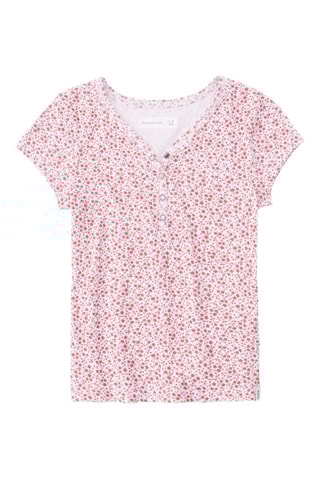 Blouse - Rouge et blanc