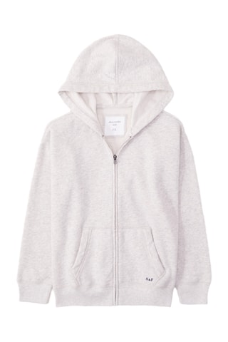 Sweat polaire - Gris clair chiné