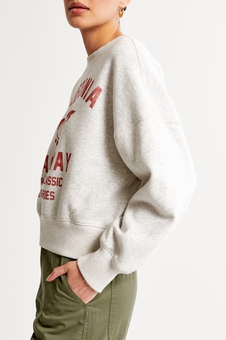 Sweat polaire - Gris clair chiné