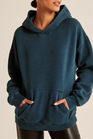 Sweat polaire - Bleu canard