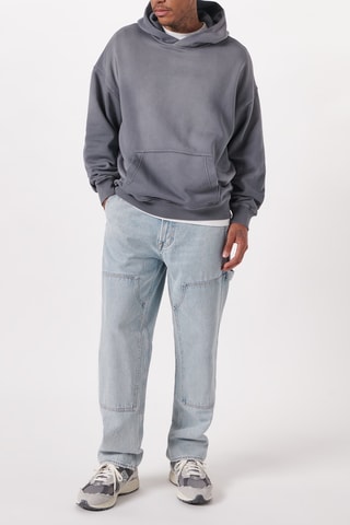 Sweat polaire à capuche - Gris foncé