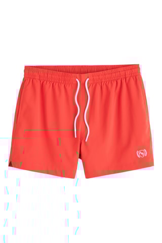 Short de bain - Rouge